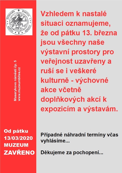 2020-03-20a muzeum uzavreno